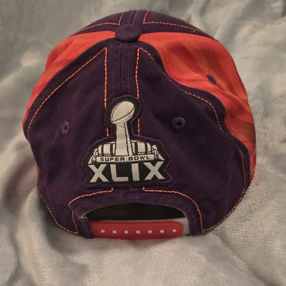 NFL Super Bowl XLIX Youth Hat - Purple and Red, Snapback